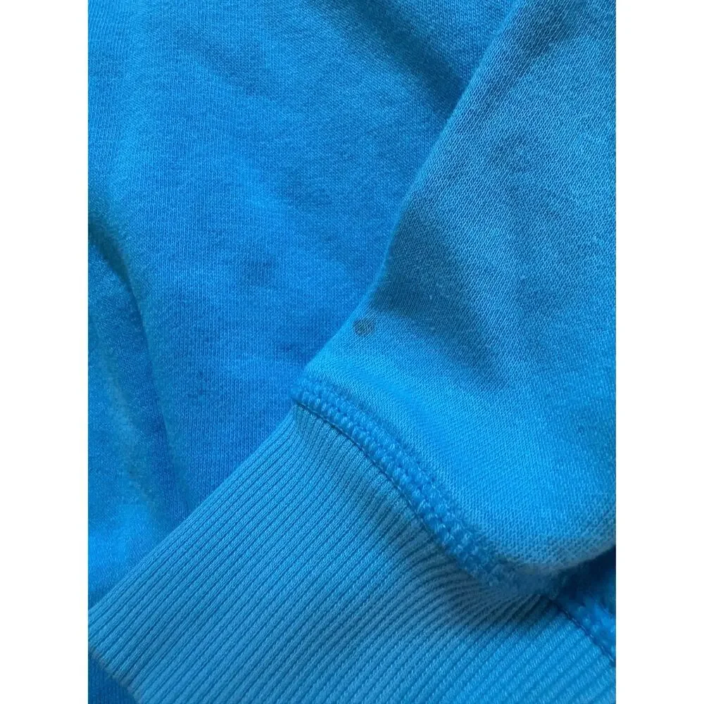 Reebok Boys Size 8 Hoodie Lot Blue & White Logo Pullover Sweatshirts GUC